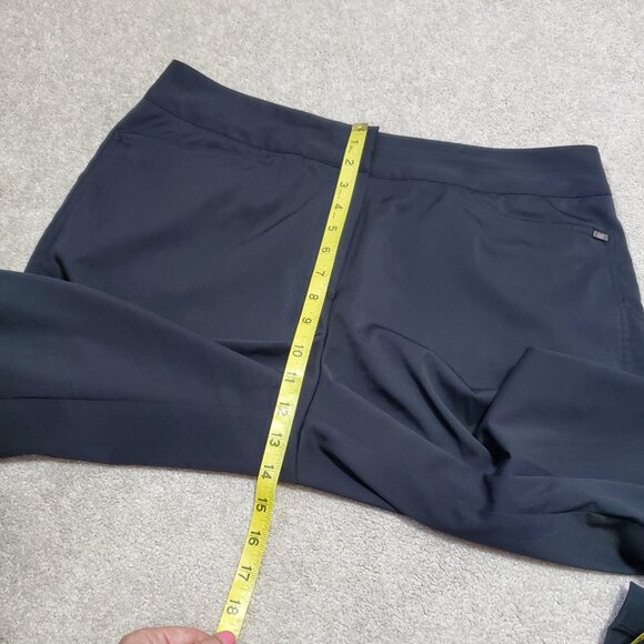 TAIL Classic 31" Golf Pants Straight Leg Stretch UPF 40+ Work Black Women's 16 - Picture 13 of 15